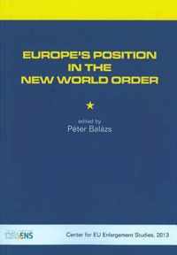 Europe'S Position in the New World Order