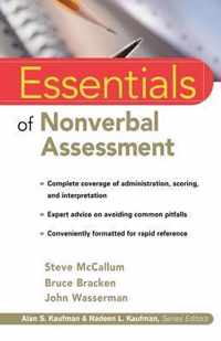 Essentials of Nonverbal Assessment