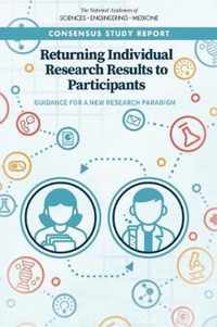 Returning Individual Research Results to Participants