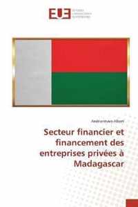 Secteur financier et financement des entreprises privees a Madagascar