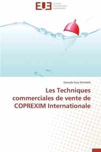 Les Techniques Commerciales de Vente de Coprexim Internationale