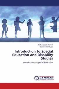 Introduction to Special Education and Disability Studies