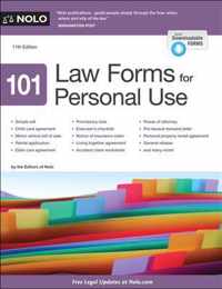 101 Law Forms for Personal Use