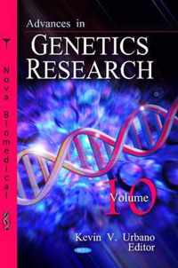 Advances in Genetics Research