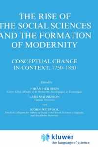 The Rise of the Social Sciences and the Formation of Modernity