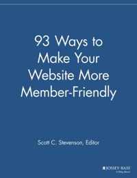 93 Ways to Make Your Website More Member Friendly