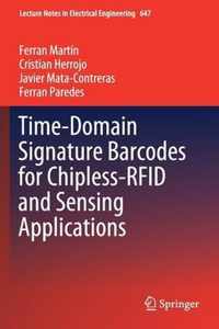 Time-Domain Signature Barcodes for Chipless-RFID and Sensing Applications