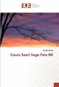 Cours Saari Sage Paie RH