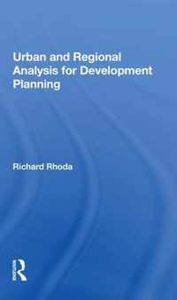 Urban And Regional Analysis For Development Planning