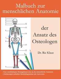 Malbuch zur menschlichen Anatomie - der Ansatz des Osteologen