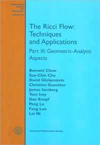 The Ricci Flow: Techniques and Applications: Part III