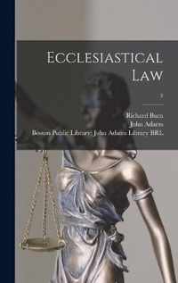 Ecclesiastical Law; 3