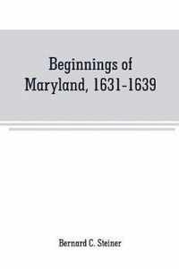 Beginnings of Maryland, 1631-1639