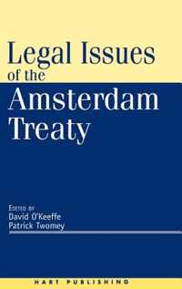 Legal Issues of the Amsterdam Treaty