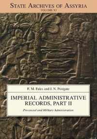 Imperial Administrative Records, Part 2