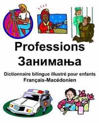 Fran ais-Mac donien Professions/ Dictionnaire Bilingue Illustr Pour Enfants