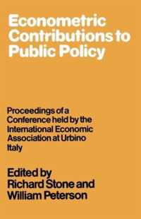 Econometric Contributions to Public Policy