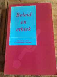 Beleid en ethiek