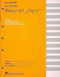 Standard Manuscript Paper ( Yellow Cover)