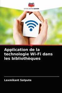 Application de la technologie Wi-Fi dans les bibliotheques