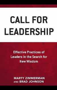 Call for Leadership