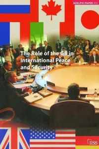 The Role of the G8 in International Peace and Security