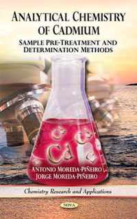 Analytical Chemistry of Cadmium