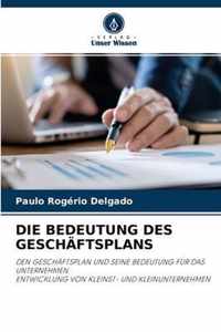 Die Bedeutung Des Geschaftsplans