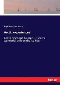 Arctic experiences