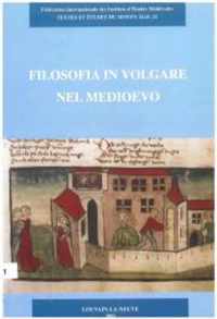 Filosofia in volgare nel medioevo