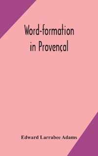 Word-formation in Provencal