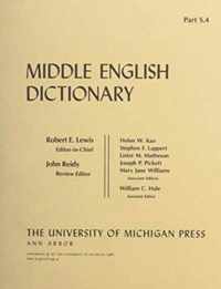 Middle English Dictionary