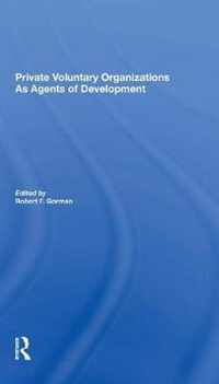 Private Voluntary Organizations As Agents Of Development