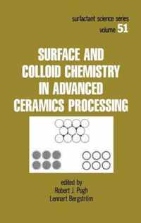 Surface and Colloid Chemistry in Advanced Ceramics Processing