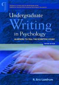 Undergraduate Writing in Psychology