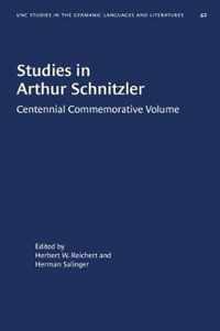 Studies in Arthur Schnitzler