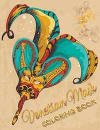 Venetian Mask Coloring Book