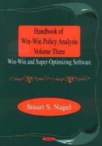 Handbook of Win-Win Policy Analysis, Volume 3