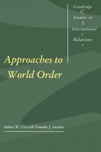 Approaches to World Order