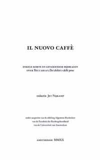 Il nuovo caffè