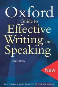 Oxford Guide to Effective Writing and Speaking