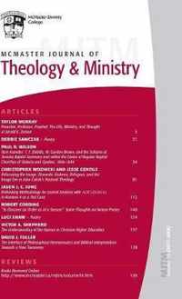 McMaster Journal of Theology and Ministry