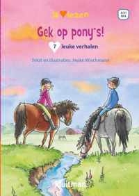 Ik  lezen  -   Gek op pony's! 7 leuke verhalen