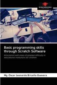 Basic programming skills through Scratch Software