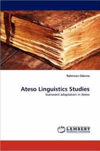 Ateso Linguistics Studies