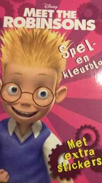 Spel en kleurblok - Disney meet the robinsons