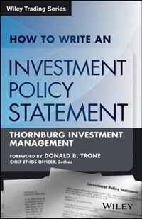 How to Write an Investment Policy Statement