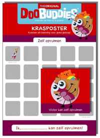 DooBuddies Krasposter "ik kan zelf opruimen"