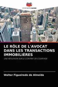 Le Role de l'Avocat Dans Les Transactions Immobilieres