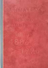 Annalen van de Operagezelschappen in Nederland 1886 - 1995